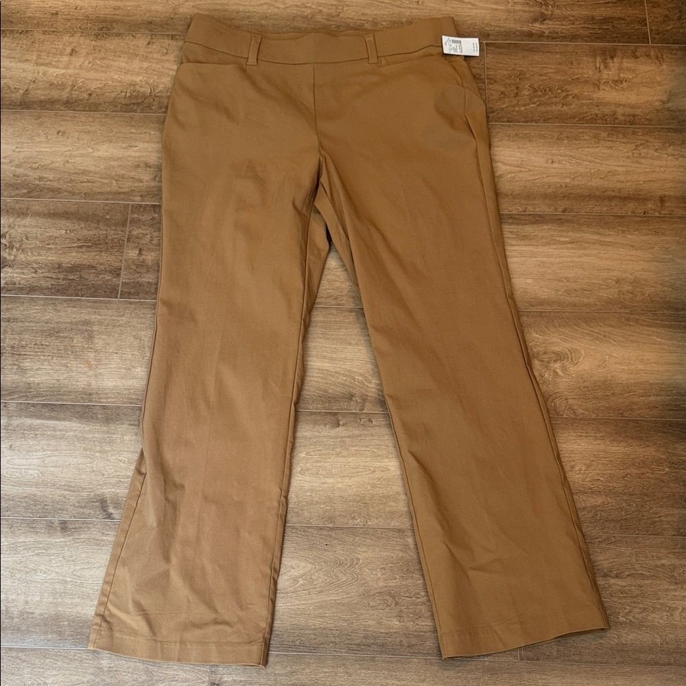 Maurices Camel Flared Pants